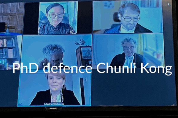 PhD defence Chunli Kong